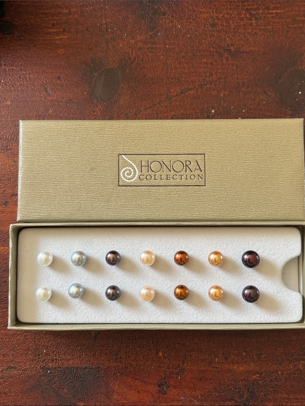 Honora Freshwater Pearl Stud Earring Set - Multi-Color Pearl Studs